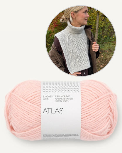 PetiteKnit Dagmar Neck mit Atls von Sandnes Garn 16