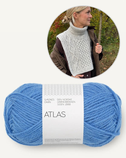 PetiteKnit Dagmar Neck mit Atls von Sandnes Garn 17