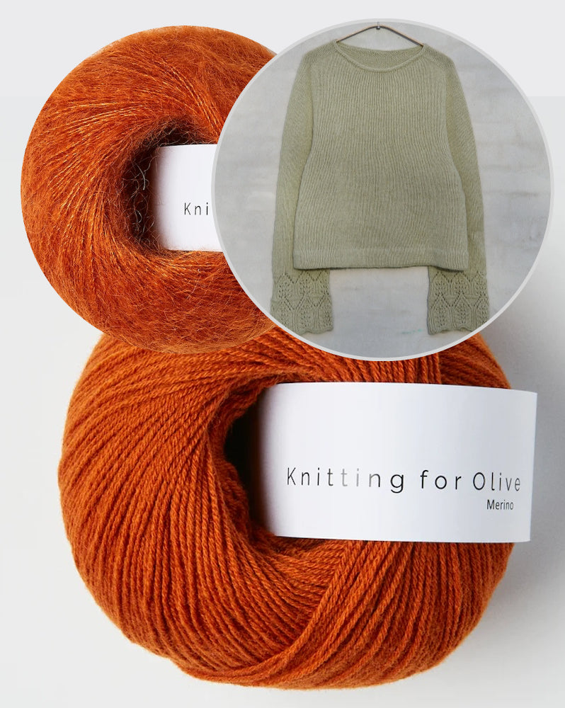 Daimi Sweater von Knitting for Olive mit Merino und Soft Silk Mohair von Knitting for Olive 11