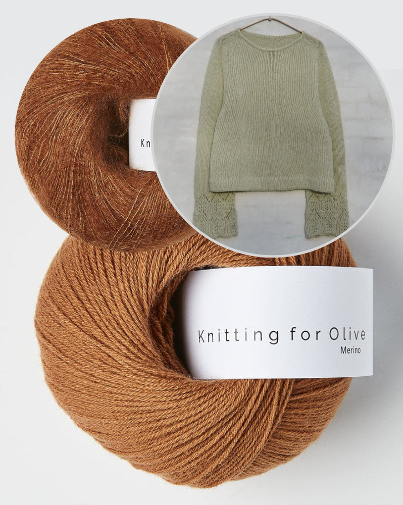 Daimi Sweater von Knitting for Olive mit Merino und Soft Silk Mohair von Knitting for Olive 5