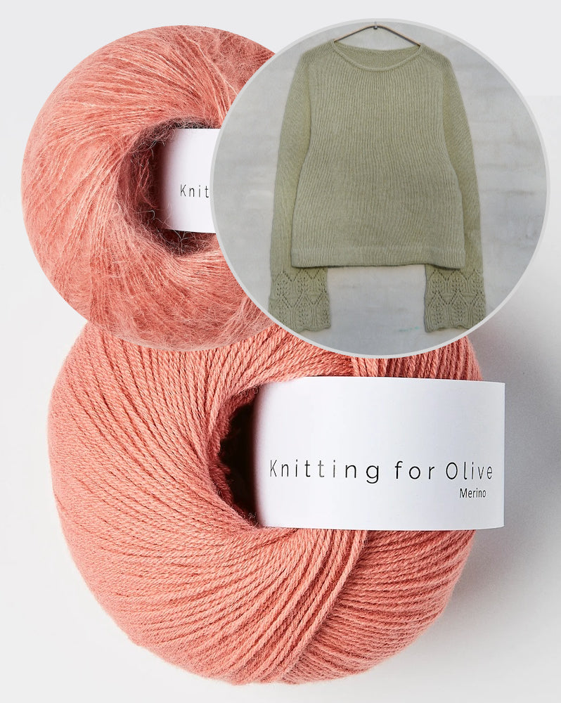 Daimi Sweater von Knitting for Olive mit Merino und Soft Silk Mohair von Knitting for Olive 10