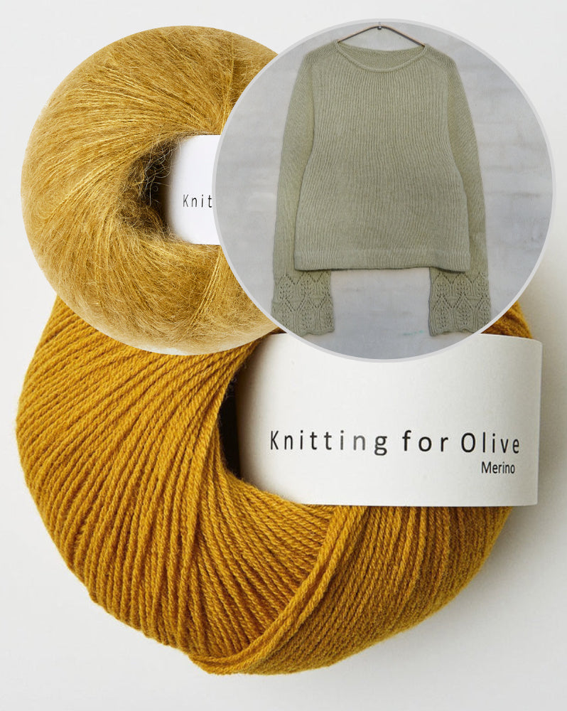 Daimi Sweater von Knitting for Olive mit Merino und Soft Silk Mohair von Knitting for Olive 6