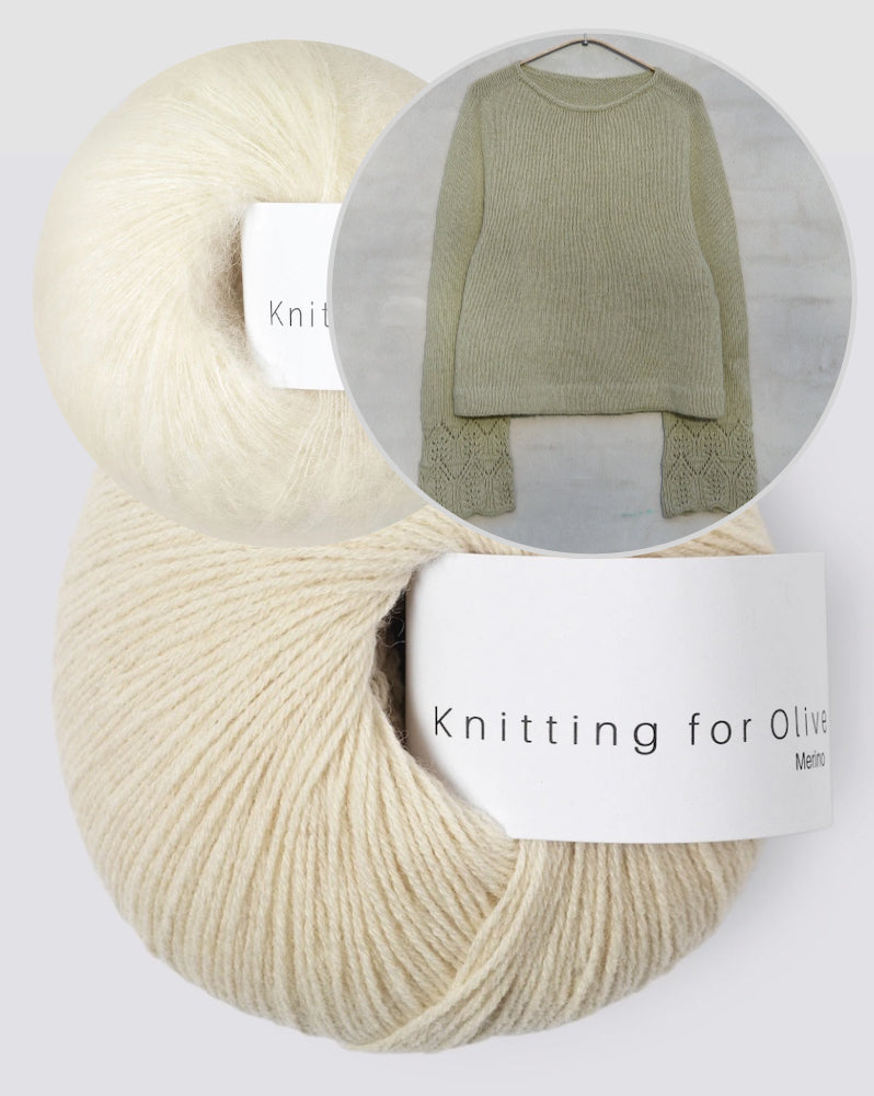 Daimi Sweater von Knitting for Olive mit Merino und Soft Silk Mohair von Knitting for Olive 9