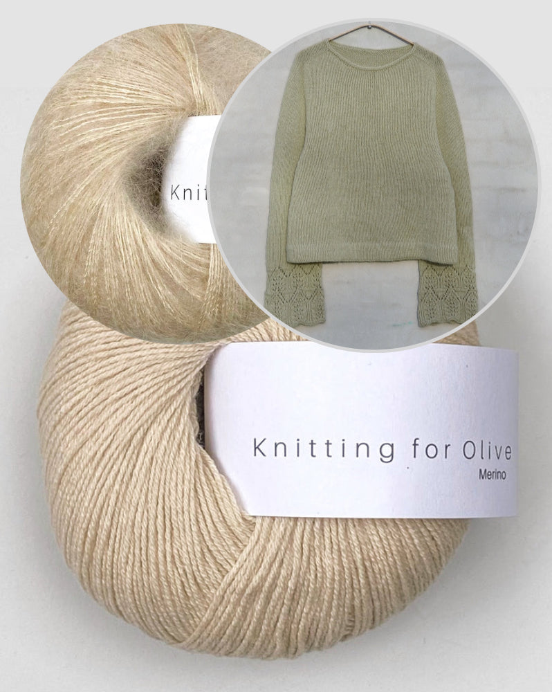 Daimi Sweater von Knitting for Olive mit Merino und Soft Silk Mohair von Knitting for Olive 7