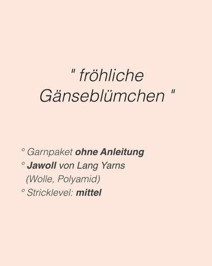 Whoops a Daisy Socks | traumschöne Gänseblümchen aus Jawoll von Lang