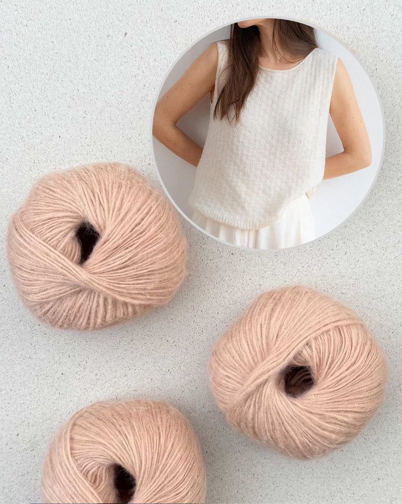 Dandelion Whiff Top | leichtes Muster aus Suave von Pascuali