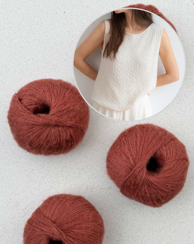 Dandelion Whiff Top | leichtes Muster aus Suave von Pascuali