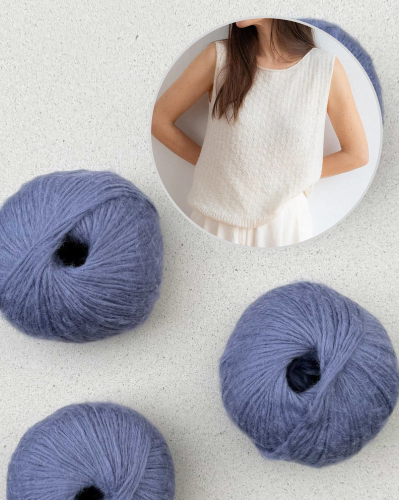 Dandelion Whiff Top | leichtes Muster aus Suave von Pascuali