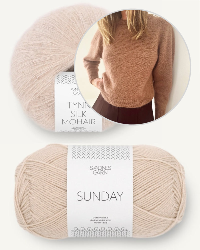 LeKnit Darcy Blouse mit Sunday und Tynn Silk Mohair 15