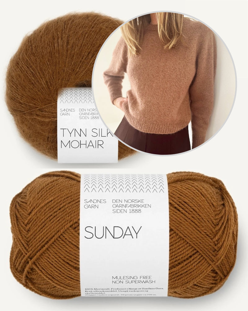 LeKnit Darcy Blouse mit Sunday und Tynn Silk Mohair 10