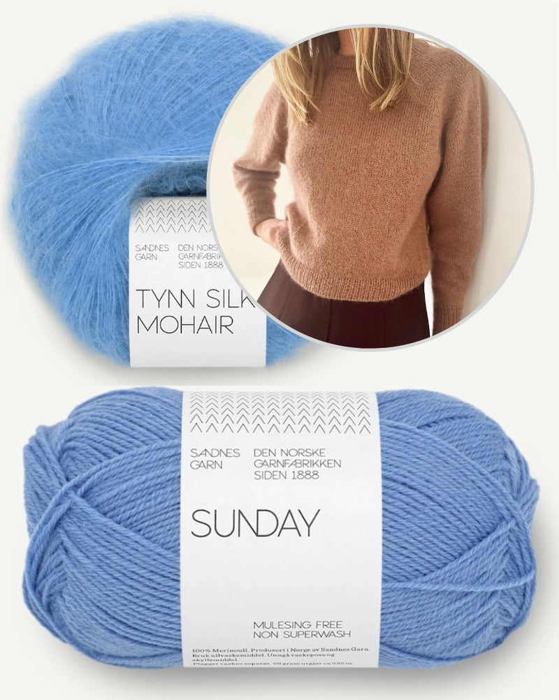 LeKnit Darcy Blouse mit Sunday und Tynn Silk Mohair 12