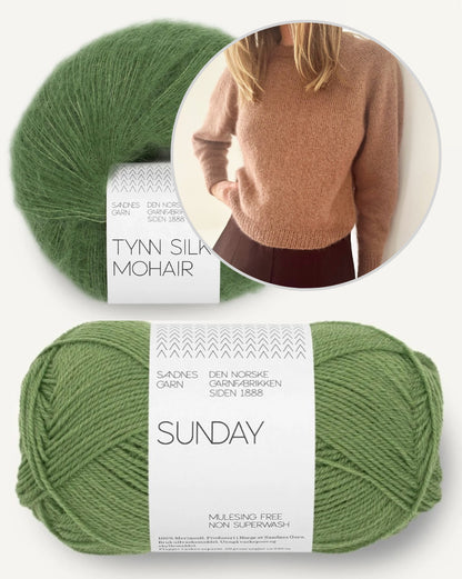LeKnit Darcy Blouse mit Sunday und Tynn Silk Mohair 14