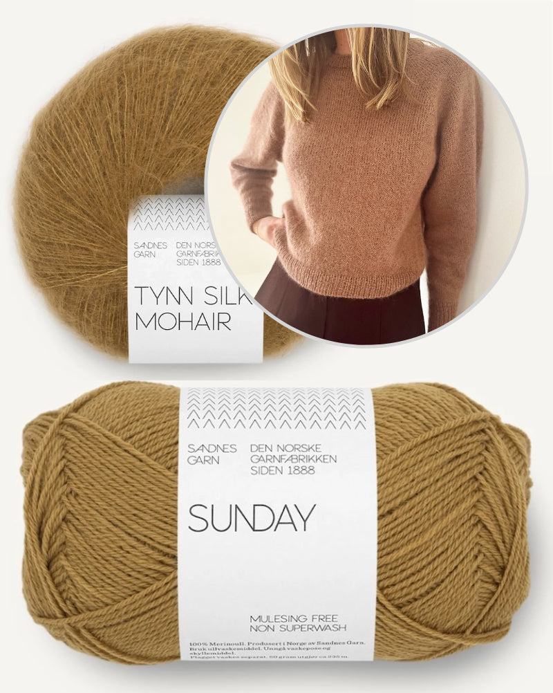 LeKnit Darcy Blouse mit Sunday und Tynn Silk Mohair 9