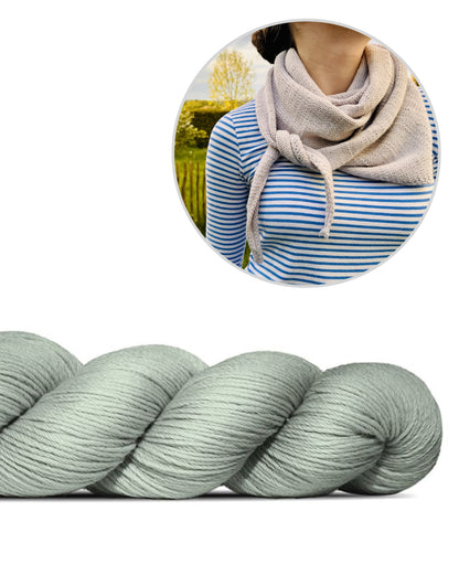 The Easiest Shawl in the World | casually soft made from Cheeky Merino Joy by Rosy Green Wool