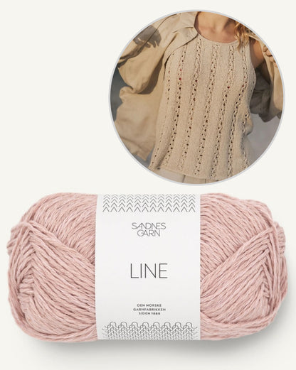 Dawn Top | luftig schmeichelndes Muster aus Line von Sandnes Garn