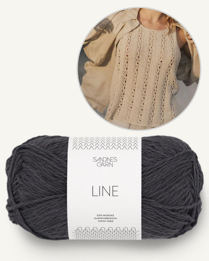 Dawn Top | luftig schmeichelndes Muster aus Line von Sandnes Garn