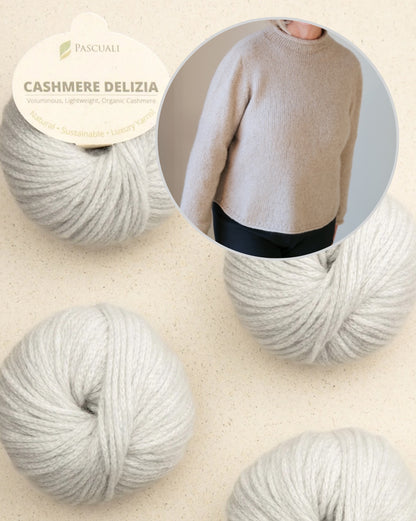 Delizia Sweater | zurückhaltend luxuriös aus Cashmere Delizia von Pascuali