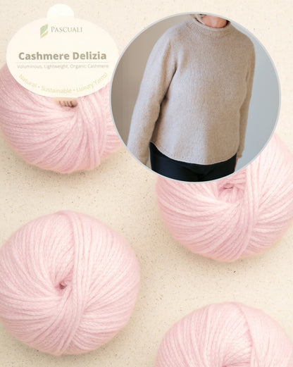 Delizia Sweater | zurückhaltend luxuriös aus Cashmere Delizia von Pascuali