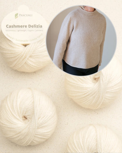 Delizia Sweater | zurückhaltend luxuriös aus Cashmere Delizia von Pascuali