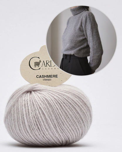Delphine Sweater | kuschelweicher Rollkragen aus Classic Cashmere von Cardiff