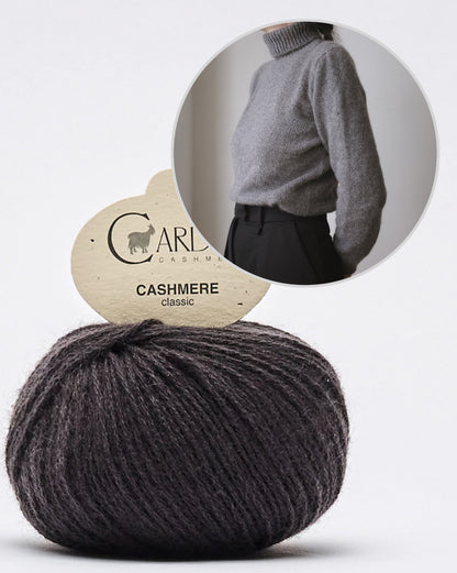 Delphine Sweater | kuschelweicher Rollkragen aus Classic Cashmere von Cardiff