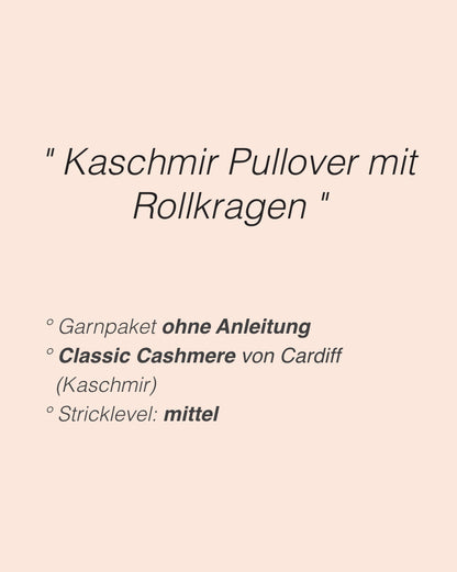 Delphine Sweater | kuschelweicher Rollkragen aus Classic Cashmere von Cardiff