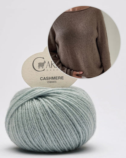The Dentelle Douce Sweater | schlicht, elegant und super weich aus Classic Cashmere von Cardiff