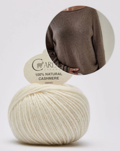 The Dentelle Douce Sweater | schlicht, elegant und super weich aus Classic Cashmere von Cardiff