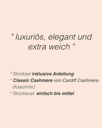The Dentelle Douce Sweater | schlicht, elegant und super weich aus Classic Cashmere von Cardiff