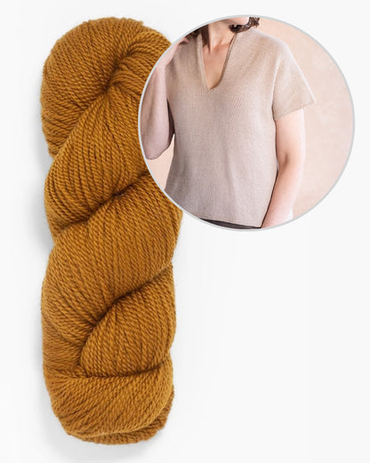Dima Tee | leger und seidig weich aus Tynd von Woolfolk