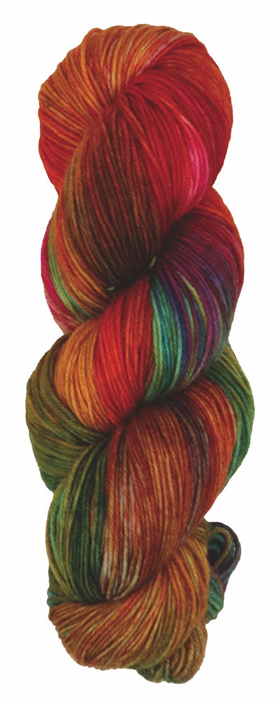 Symfonie Yarns Terra Color handgefärbtes Sockengarn Farbe 2034