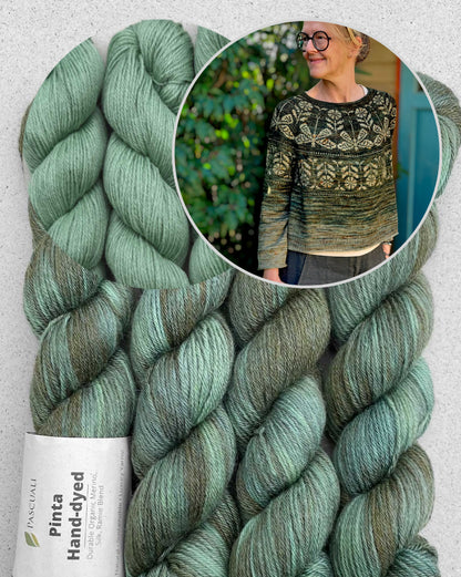 Dragonfly Sweater | feines Libellenmuster aus Pinta von Pascuali