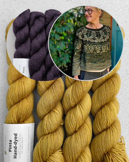 Dragonfly Sweater | feines Libellenmuster aus Pinta von Pascuali