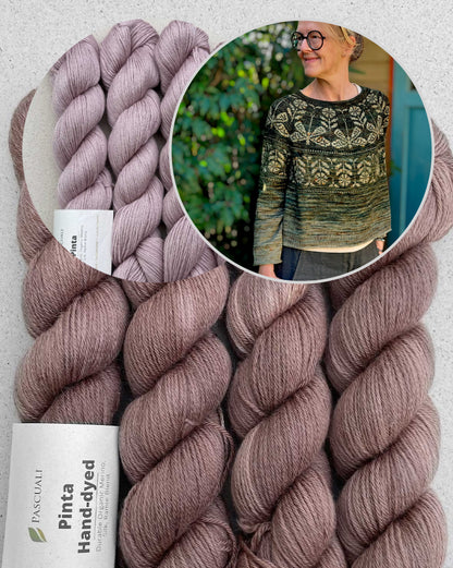 Dragonfly Sweater | feines Libellenmuster aus Pinta von Pascuali