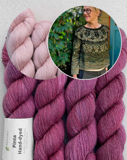Dragonfly Sweater | feines Libellenmuster aus Pinta von Pascuali