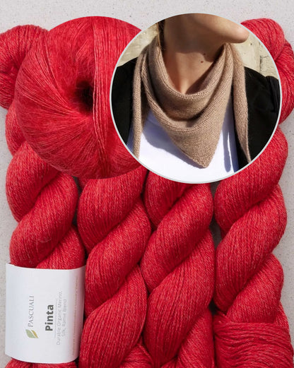 Easypeasy Bandana - Pascuali | super einfach aus Pinta und Mohair Bliss