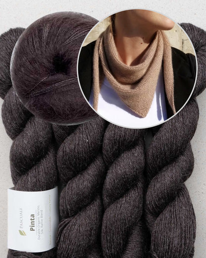 Easypeasy Bandana - Pascuali | super einfach aus Pinta und Mohair Bliss