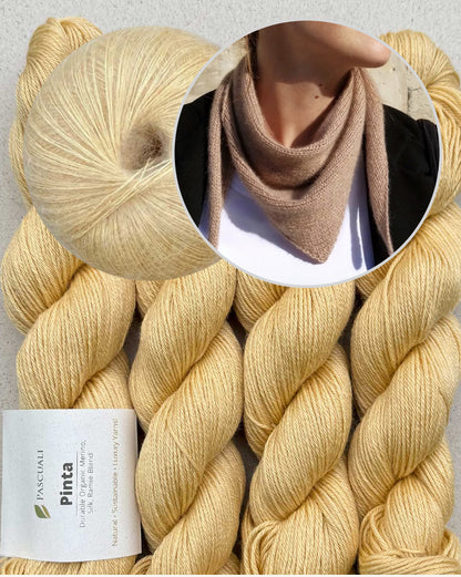 Easypeasy Bandana - Pascuali | super einfach aus Pinta und Mohair Bliss