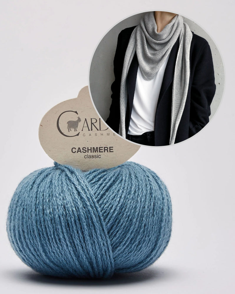 paula-m Easypeasy Scarf mit Classic Cashmere von Cardiff 9
