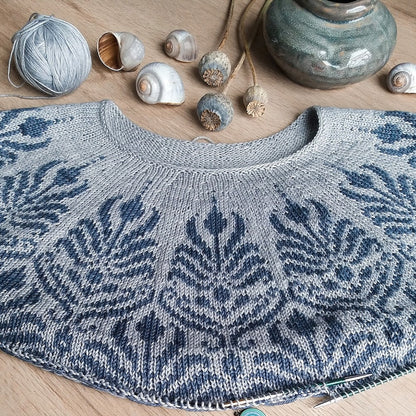 Art Deko Sweater | kunstvolles Muster aus Pinta von Pascuali