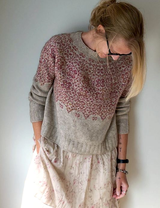 Golden Poppy Sweater | zarte Blüten aus Pinta von Pascuali