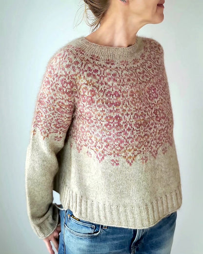 Golden Poppy Sweater | zarte Blüten aus Pinta von Pascuali