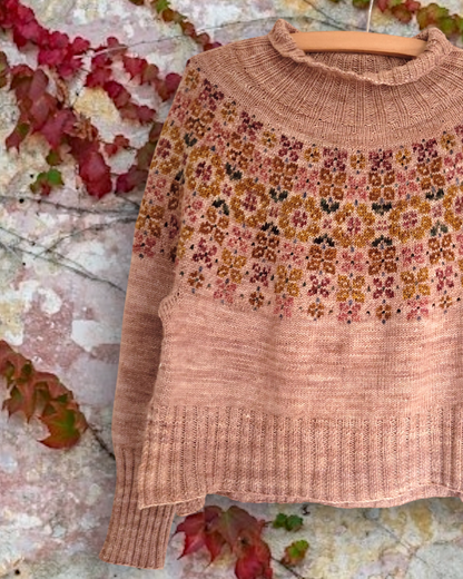 Hydrangea Sweater | Blütenmeer aus Balayage von Pascuali