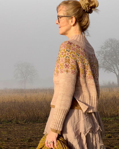 Hydrangea Sweater | Blütenmeer aus Balayage von Pascuali