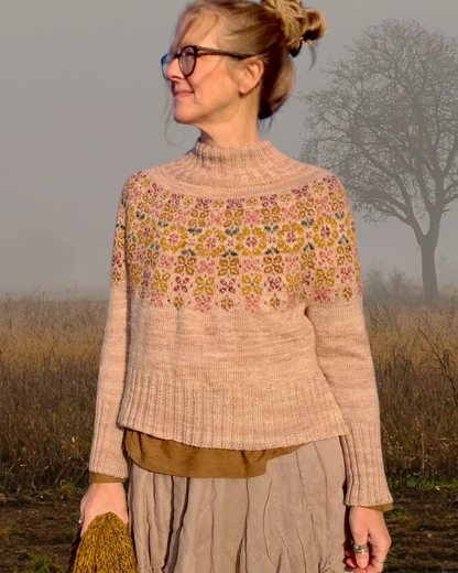 Hydrangea Sweater | Blütenmeer aus Balayage von Pascuali
