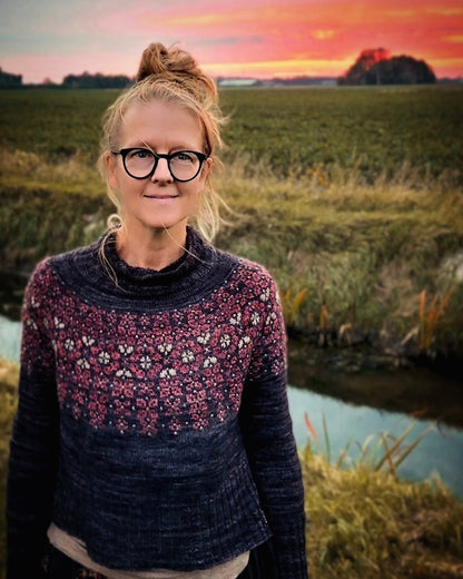 Hydrangea Sweater | Blütenmeer aus Balayage von Pascuali