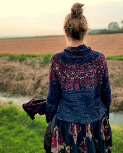 Hydrangea Sweater | Blütenmeer aus Balayage von Pascuali
