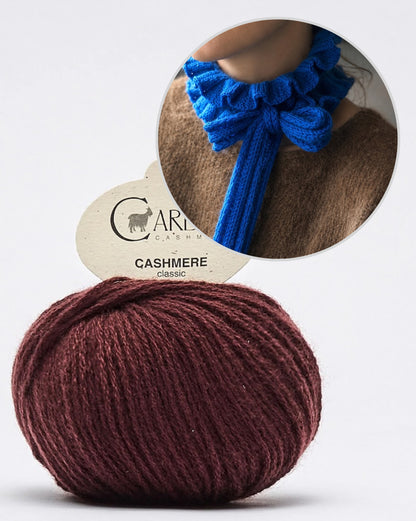 Elisabeth Mini Scarf | mit Gratisanleitung aus Classic Cashmere von Cardiff