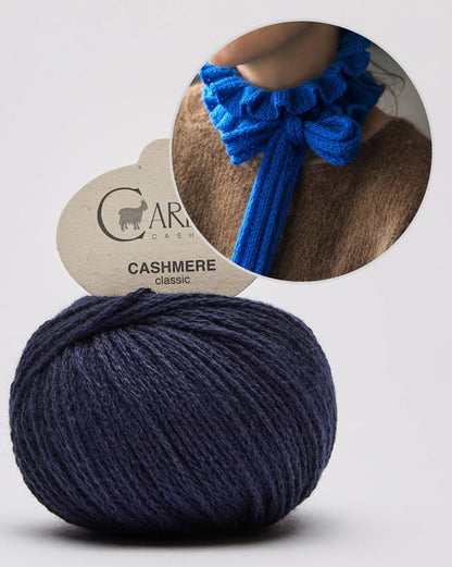 Elisabeth Mini Scarf | mit Gratisanleitung aus Classic Cashmere von Cardiff