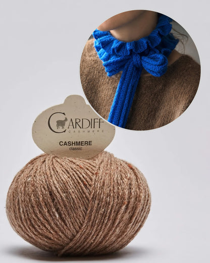 Elisabeth Mini Scarf | mit Gratisanleitung aus Classic Cashmere von Cardiff